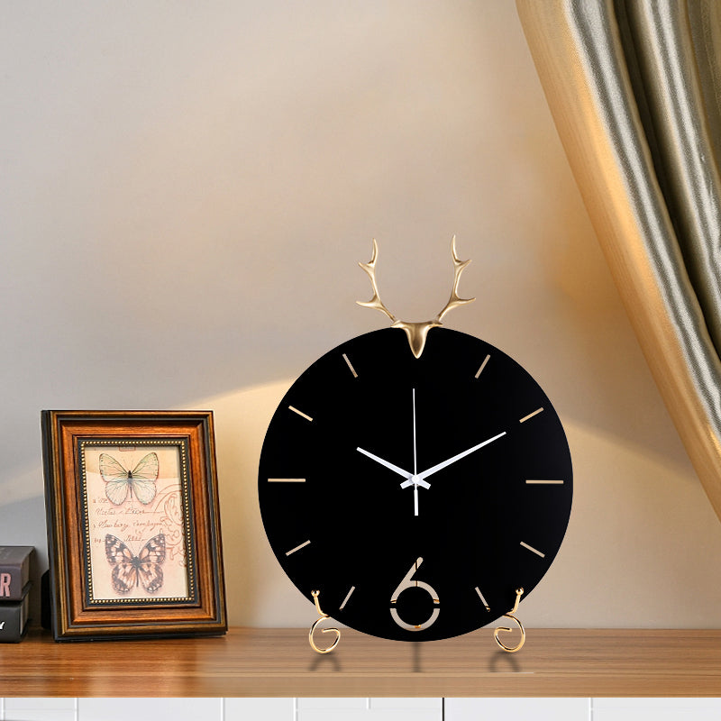 Nordic Desk Clock Living Room Desk Fashion Ornaments